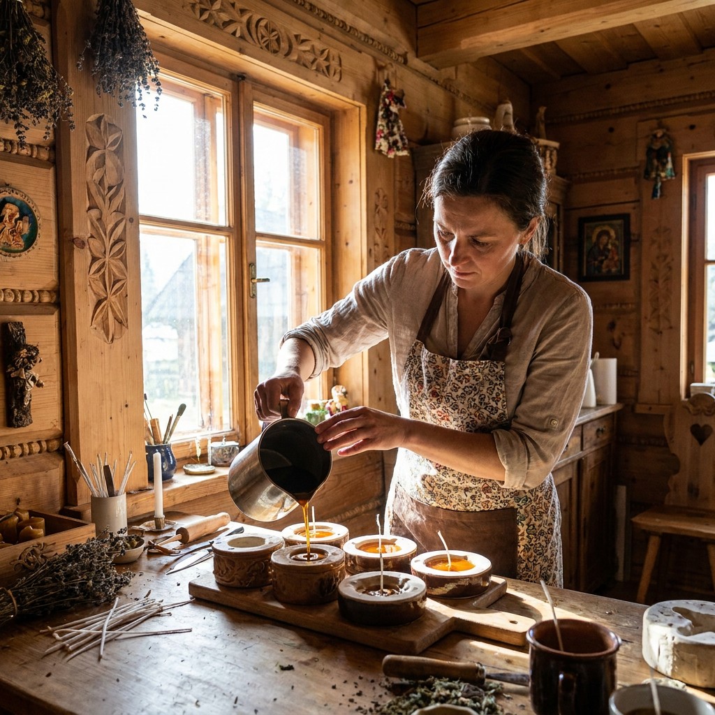 Pracownia świec Zakopane – warsztaty